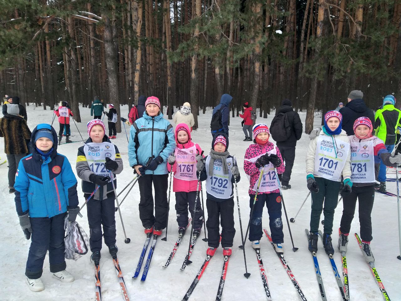 Участие в  XLI открытой Всероссийской массовой лыжной гонке «Лыжня России».